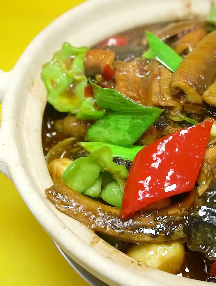 家常菜,红烧鳝鱼