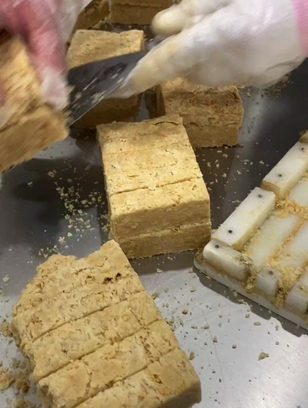 安徽传统糕点木棰花生酥,香甜酥松,入口化渣
