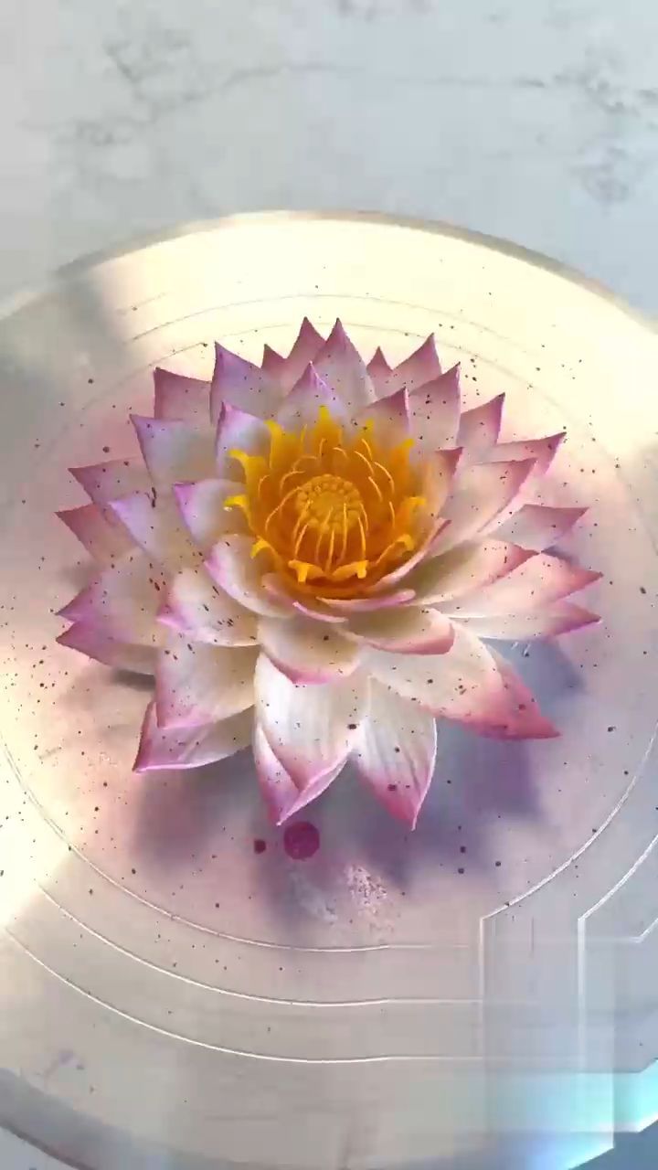 莲花样的蛋糕美学