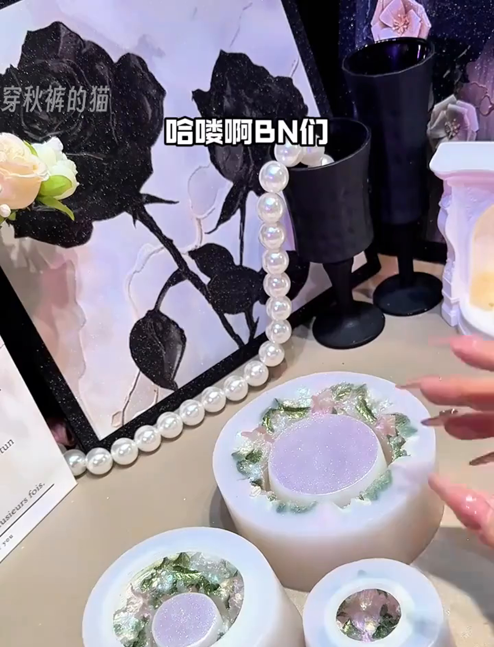 双层花朵蛋糕,这得好适合婚礼呀!