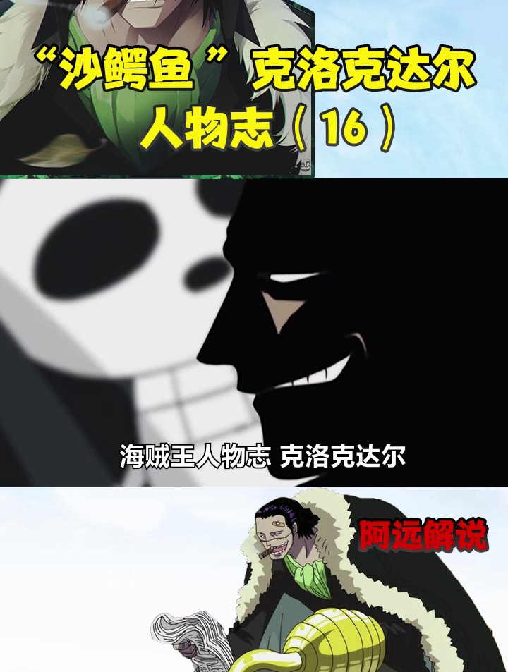 海贼王老沙人物志!