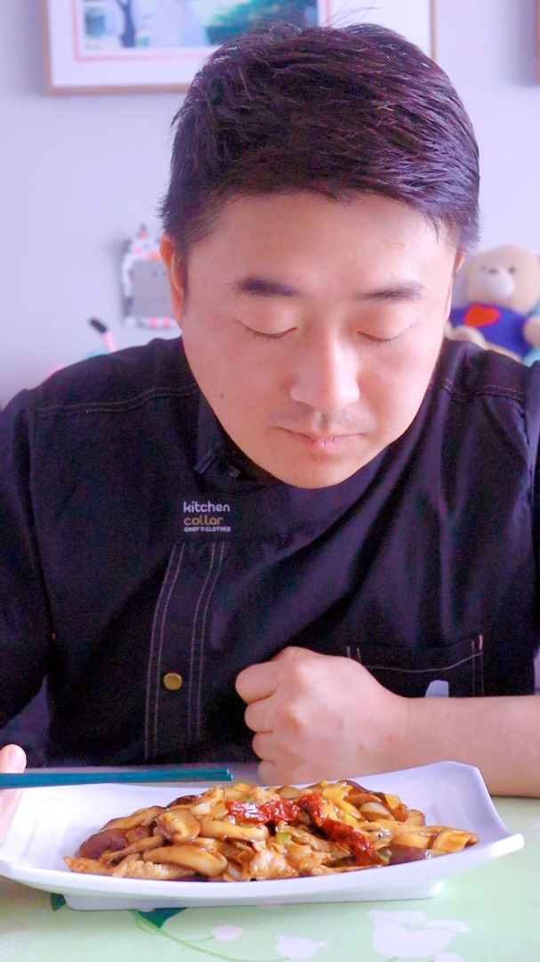香菇炒肉最简单的家常做法,鲜香滑嫩,营养丰富,好吃入味