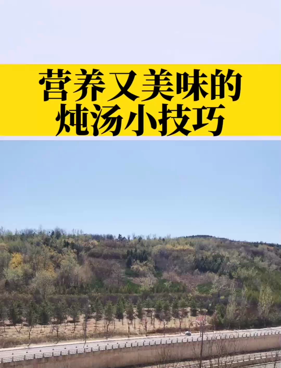 炖汤小技巧!营养又美味,快学