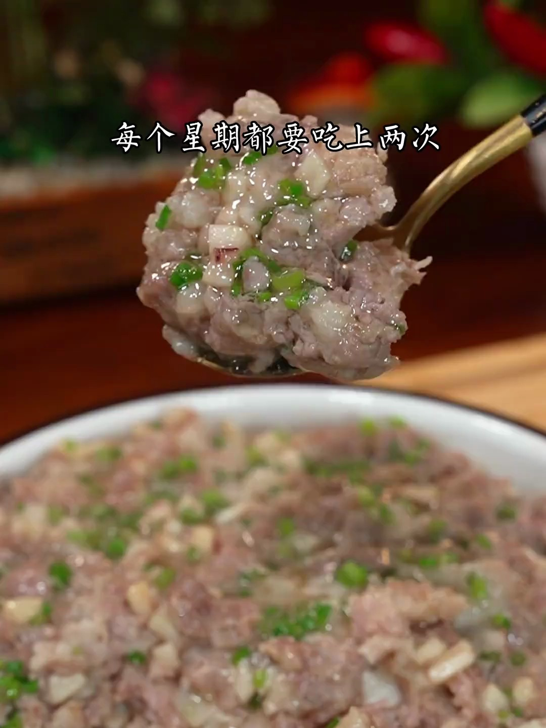这是我家小孩每个星期都要吃的土鱿蒸肉饼、做法简单