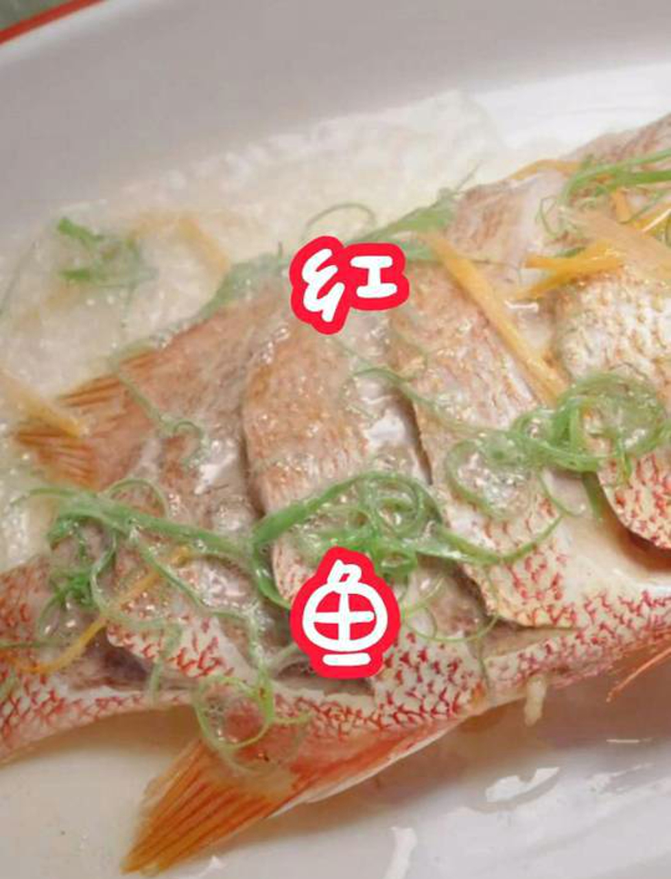 红鱼肉厚结实,蛋白质和脂肪多,味道鲜,红红火火寓意好,大家都爱它