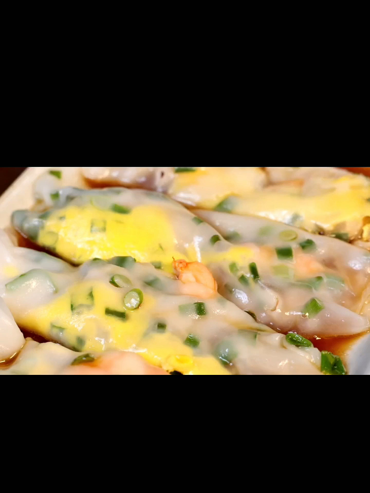 可以没去过广东 但广东肠粉一定要试试,我最爱吃虾仁鸡蛋的