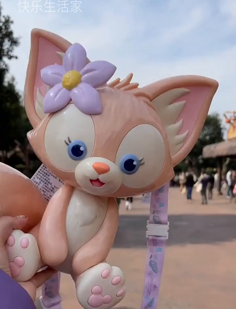 上海迪士尼目前!唯一!能!买到的玲娜贝儿!就是爆米花桶