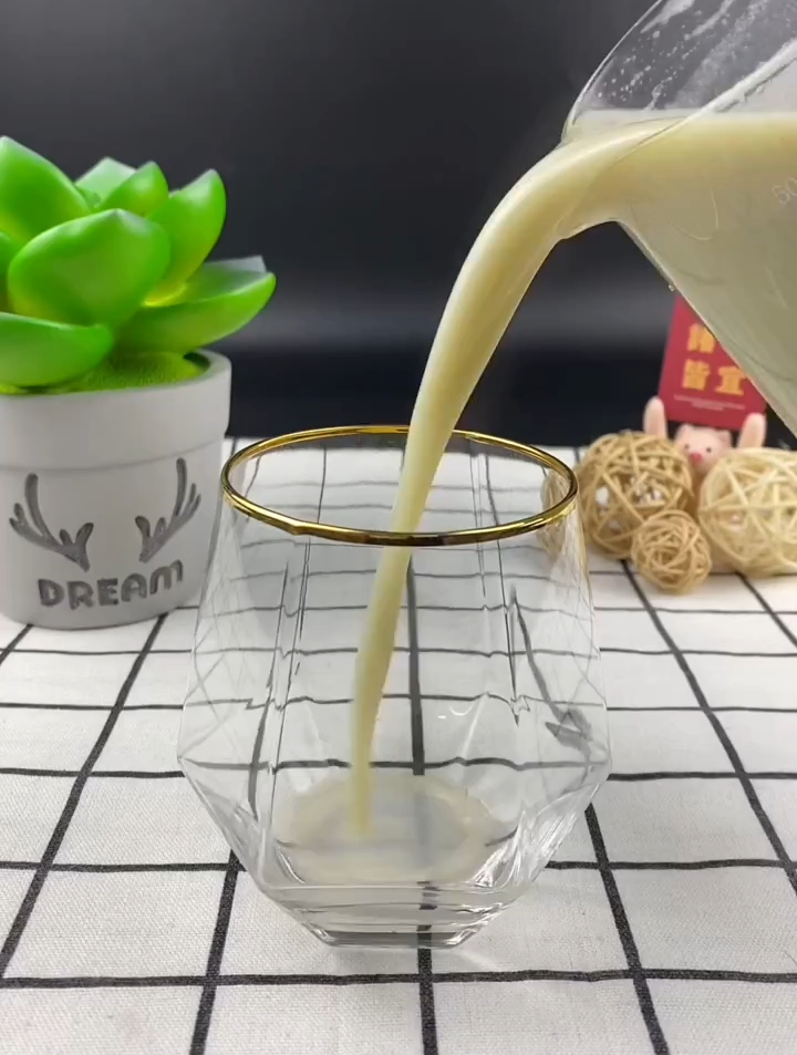 绿豆莲子豆浆~