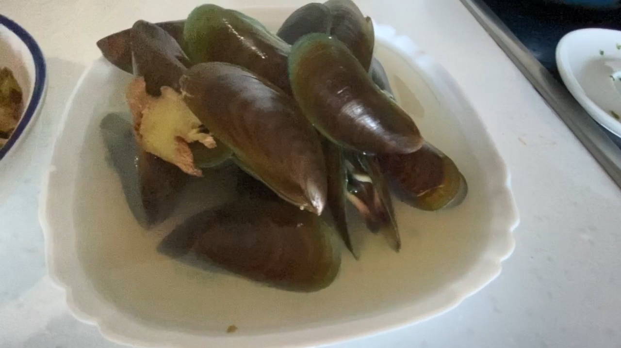 1_家常菜青口汤和五花肉咸饭_