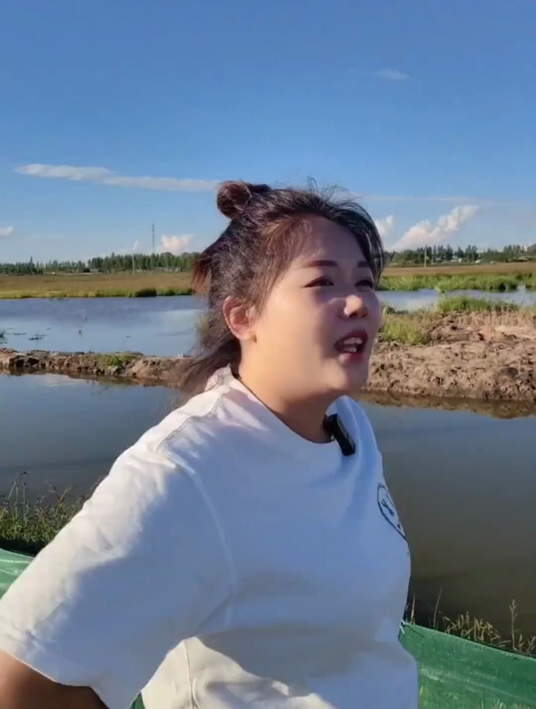 在兴凯湖吃小鱼小虾长大的螃蟹