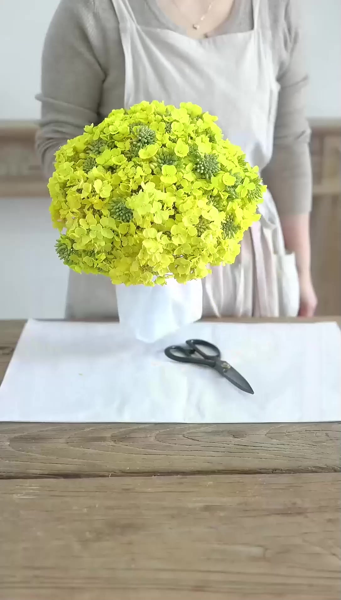一款一看就会的俄式圆形花束