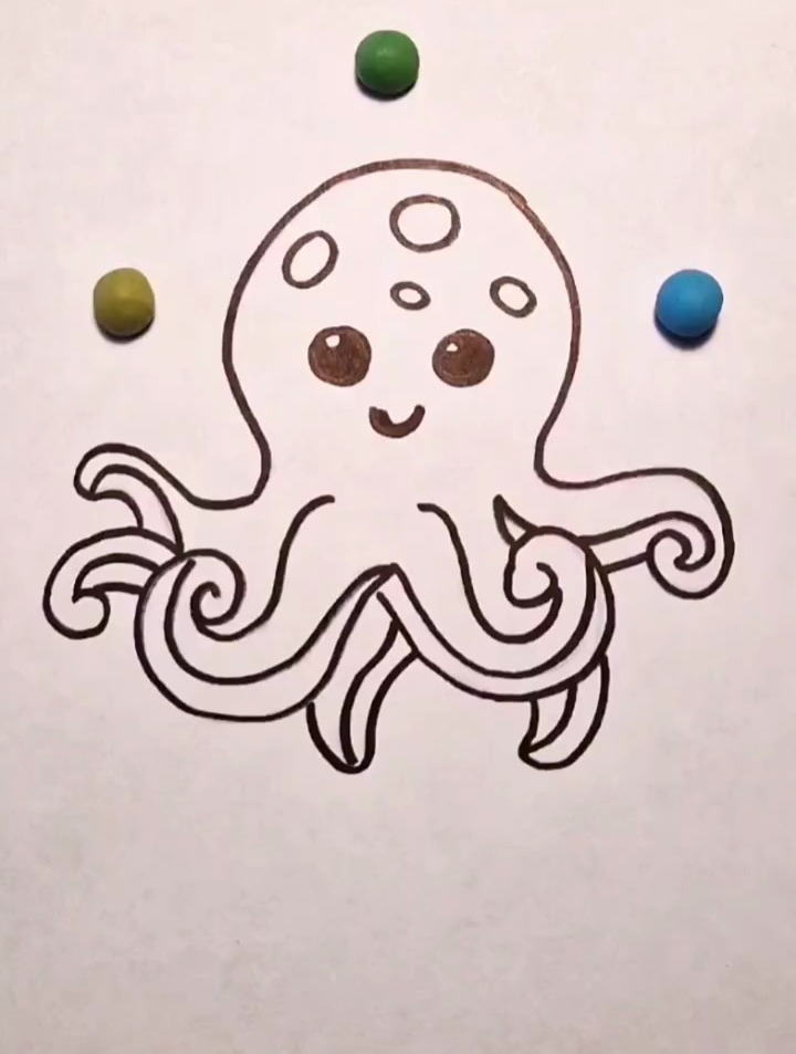 这么可爱的八爪鱼你见过吗?