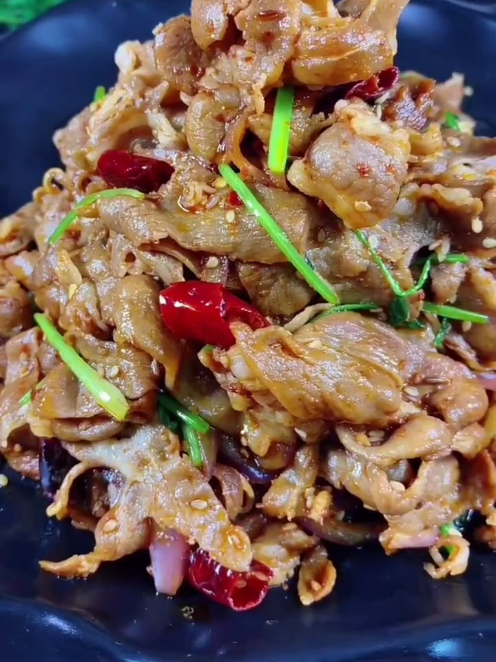 孜然羊肉 来吃点啊