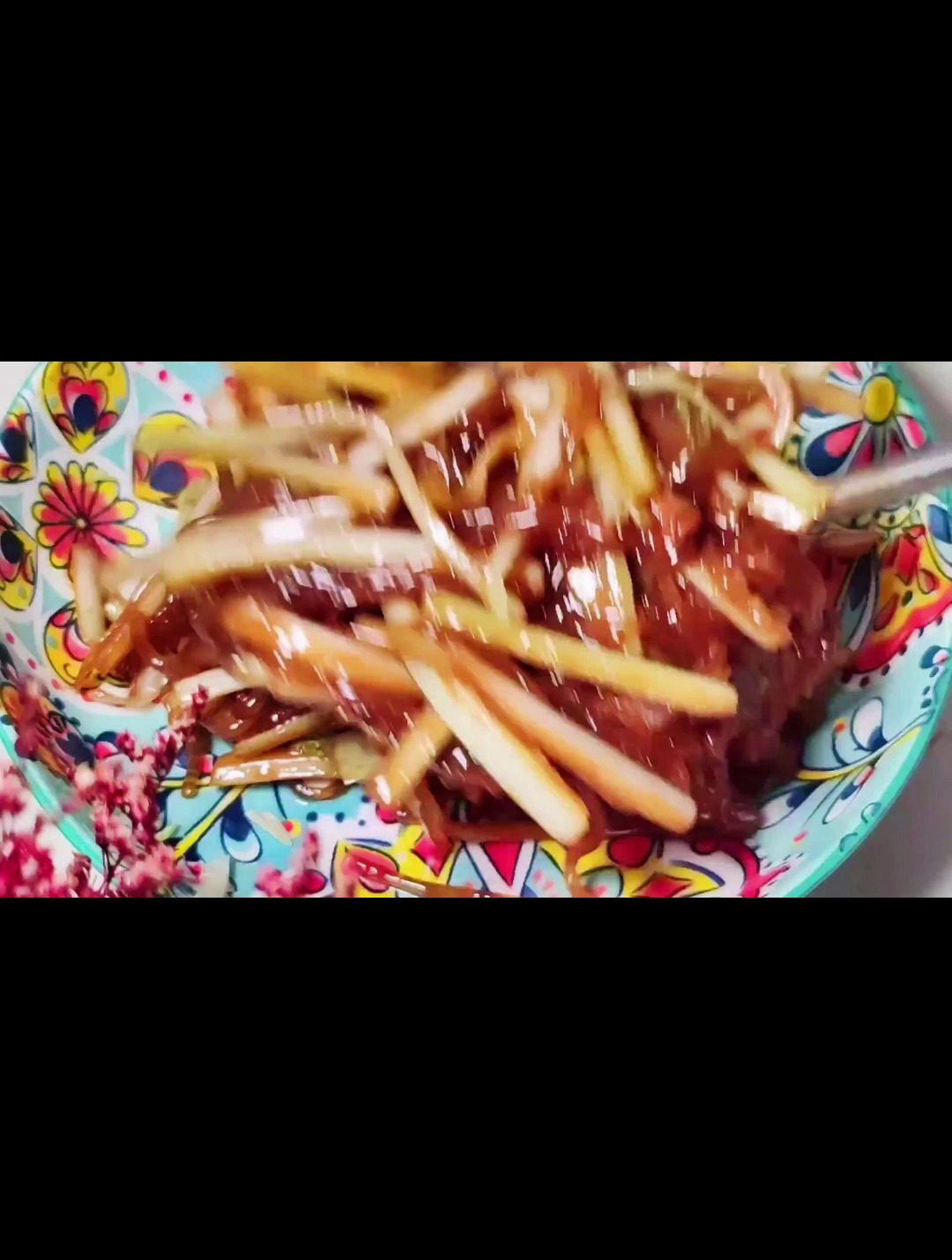 自成一味的白菜炒粉条