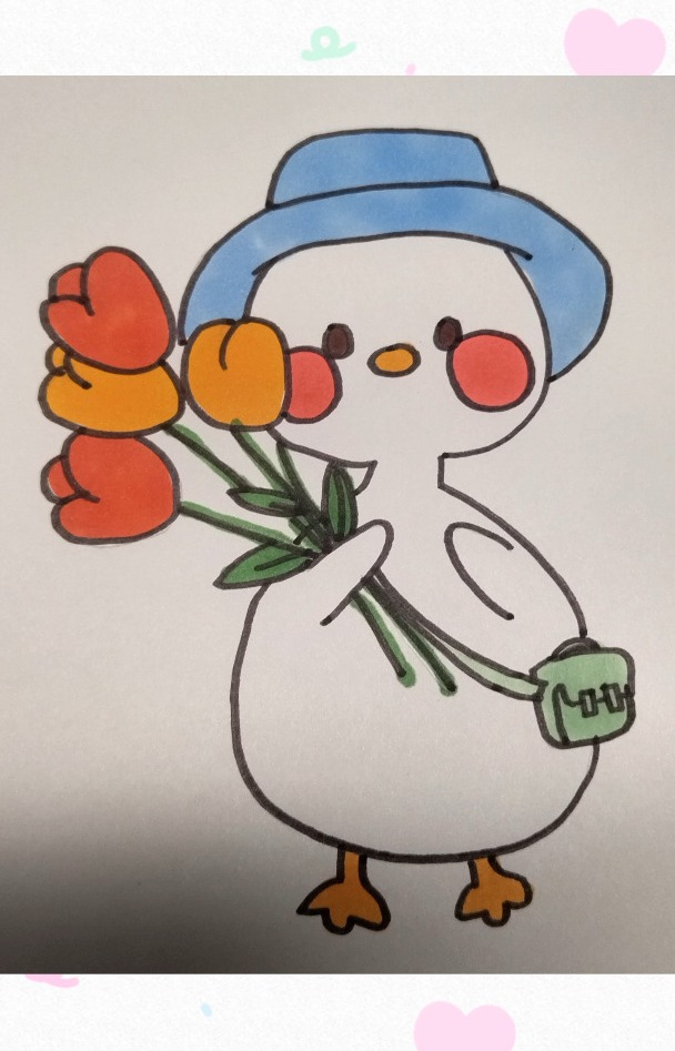 妈妈画得开心鸭VS我画得开心鸭