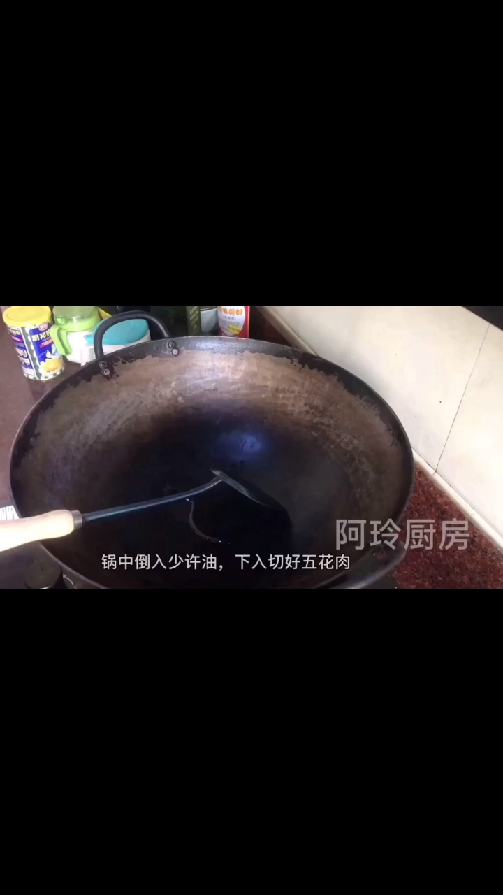 闽南人的家乡饭,芥菜和五花肉,干香菇,干虾仁措配得刚刚好!