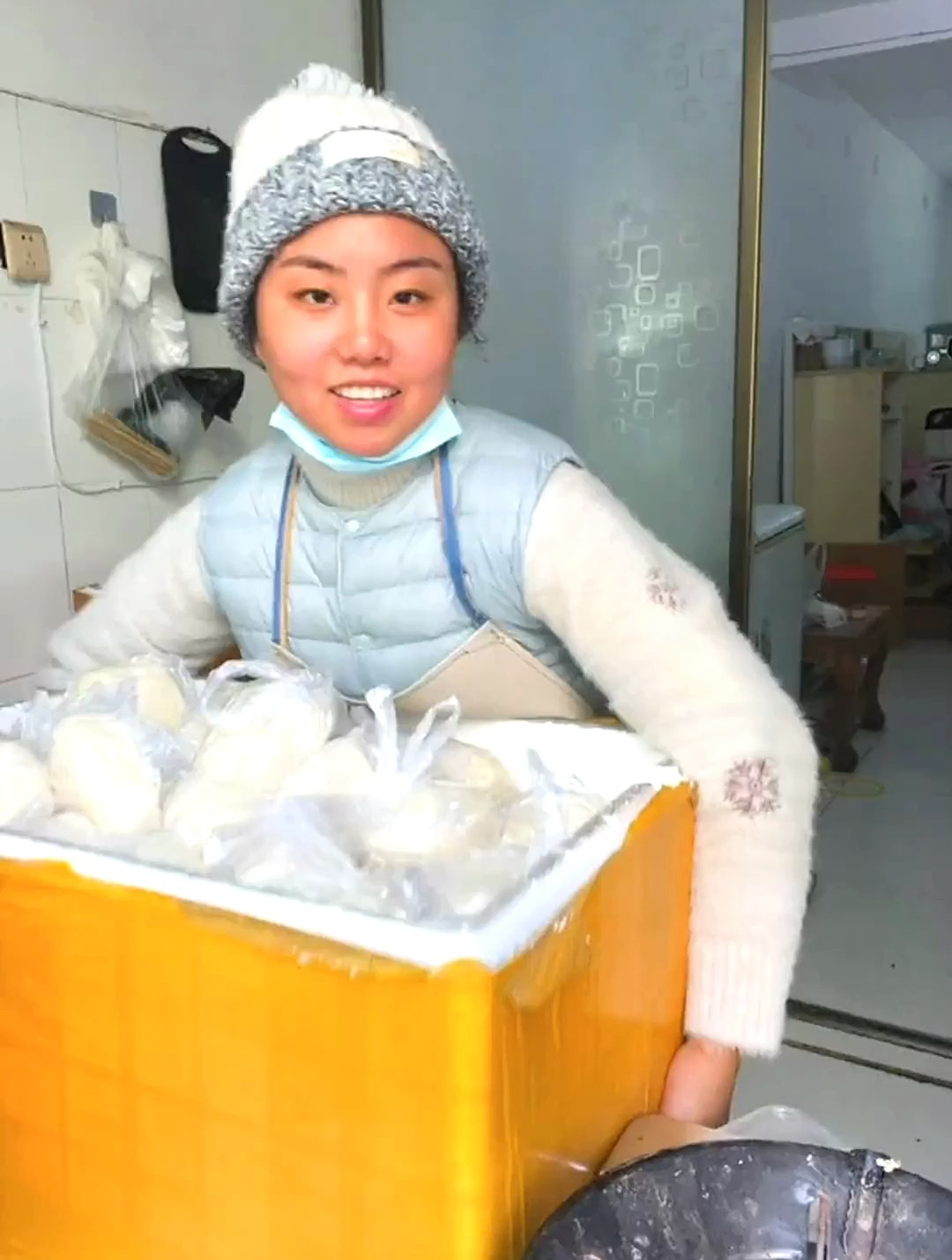 今天做的黄豆焖茄子比肉都好吃!记录真实生活工地卖饭的宝妈