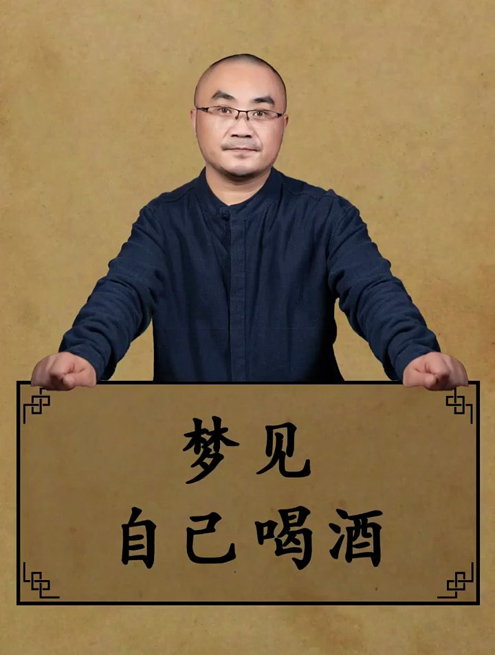 梦见自己喝酒 周公解梦