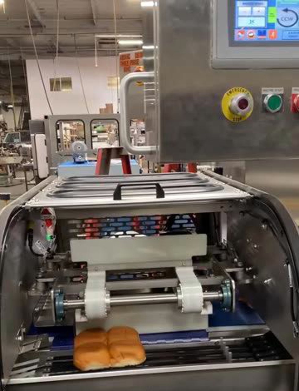 全自动面包机流水线,一气呵成做面包,省时省力效率高
