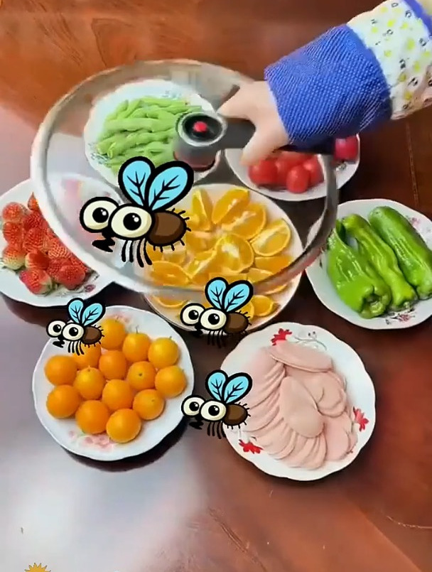 冬夏两用透气保温盖菜防尘防苍蝇桌面整洁美观剩菜保鲜罩实用好物