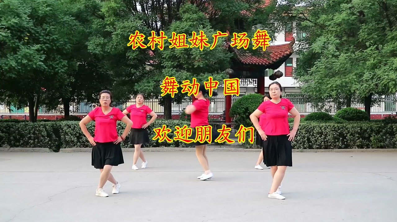 广场舞《舞动中国》节奏欢快动感,舞步轻快优美,豪迈大气