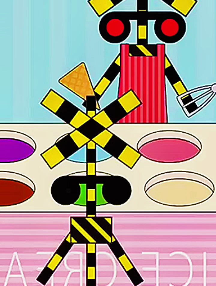 甜筒冰激凌趣味动画