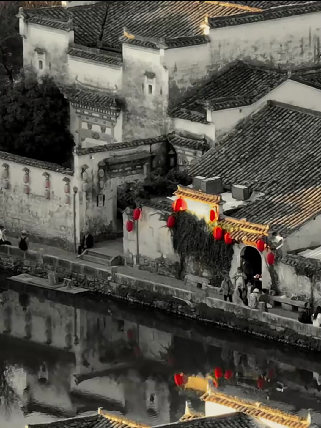 来宏村感受明清老宅改造的徽派建筑!