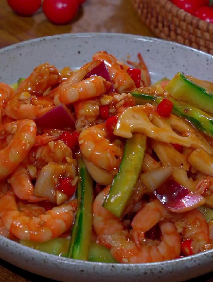 泰式酸辣柠檬虾的做法