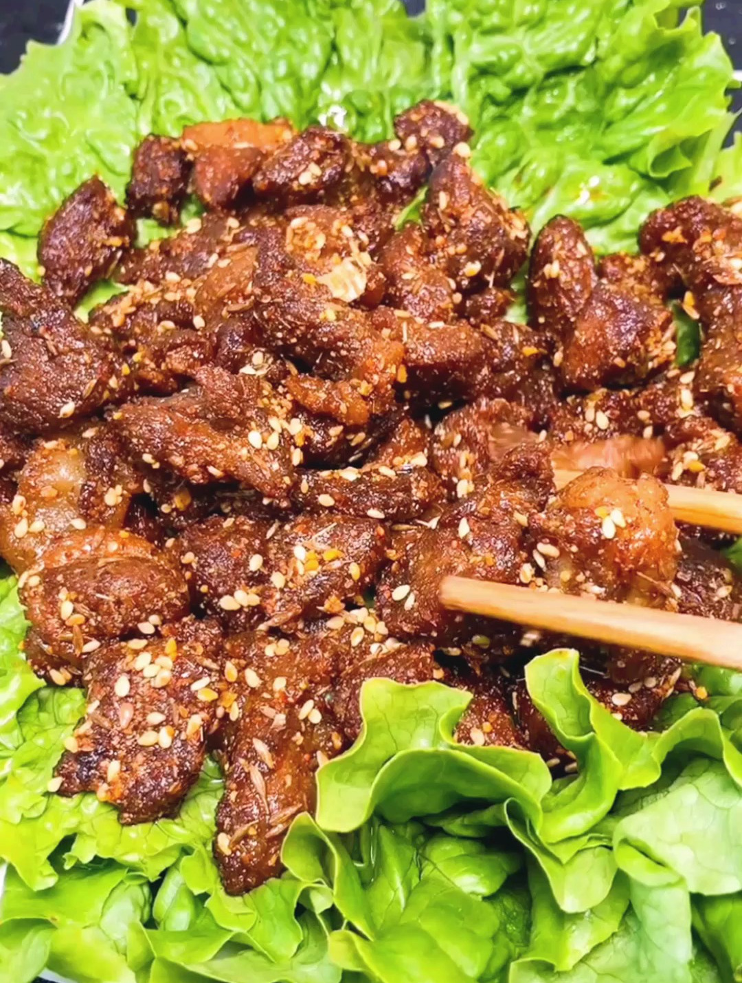 家庭版羊肉串的做法
