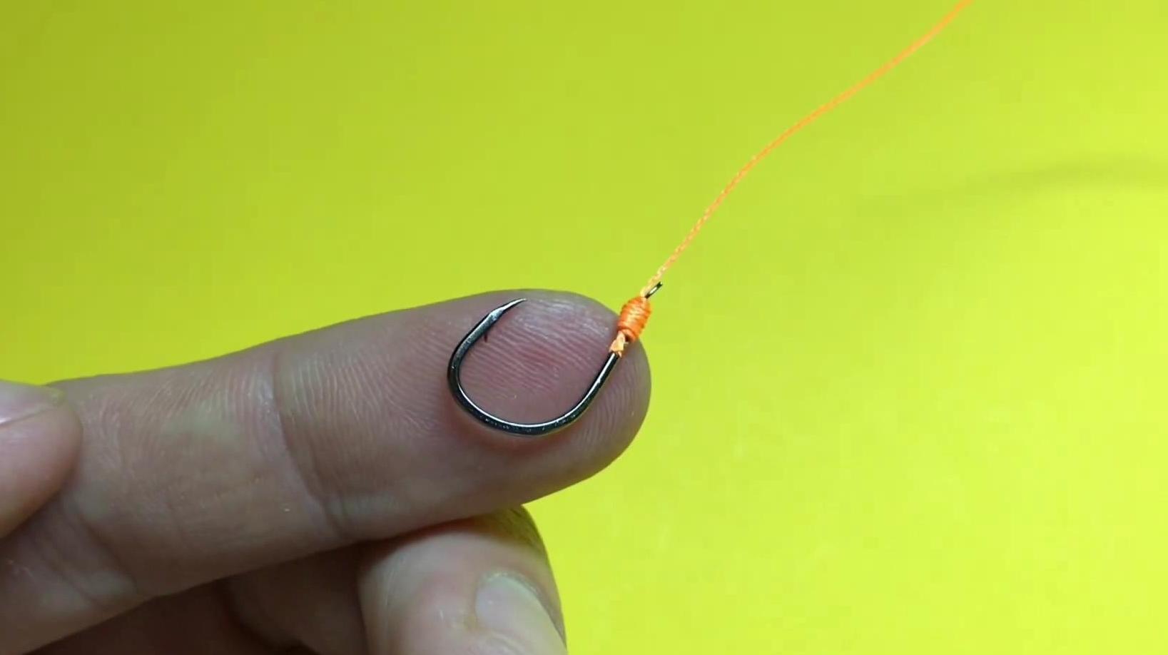 这才是伊势尼鱼钩的正确绑法,学会可大大提高上鱼率