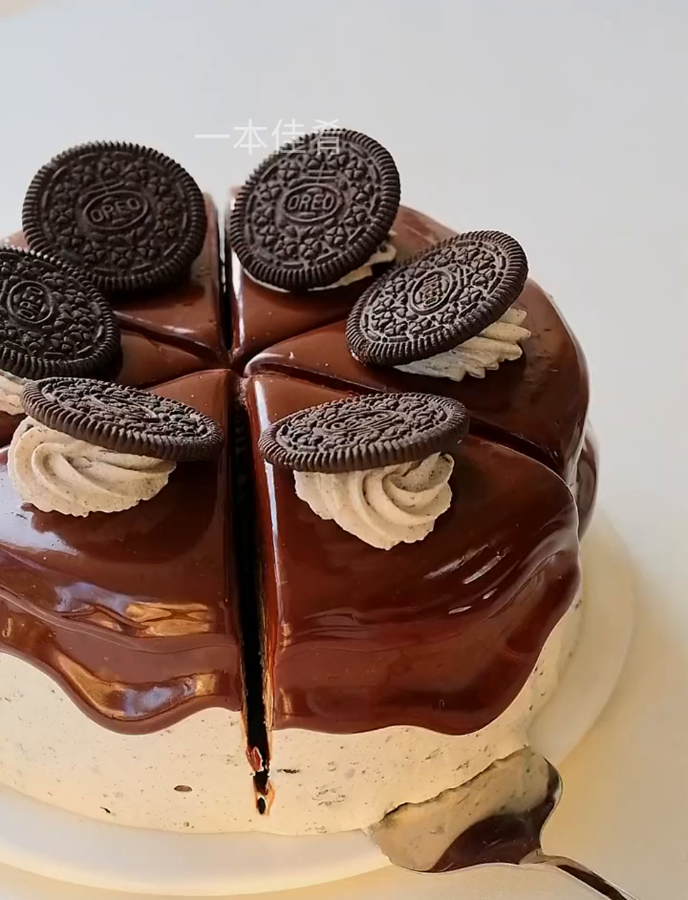 不用烤的奥利奥咸奶油千层蛋糕,香浓滑口!
