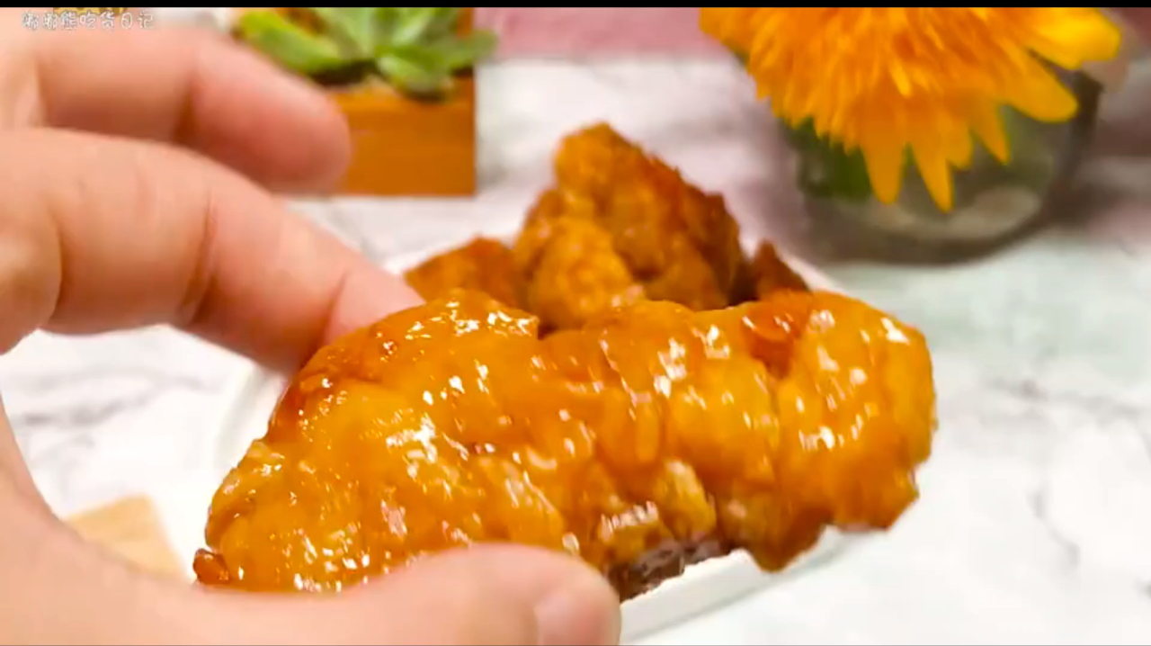 美食:最爱蜂蜜黄油炸鸡,啤酒配炸鸡简直爱了