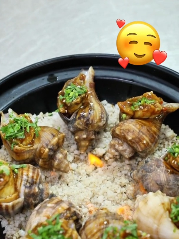 家常菜推荐——盐焗香螺