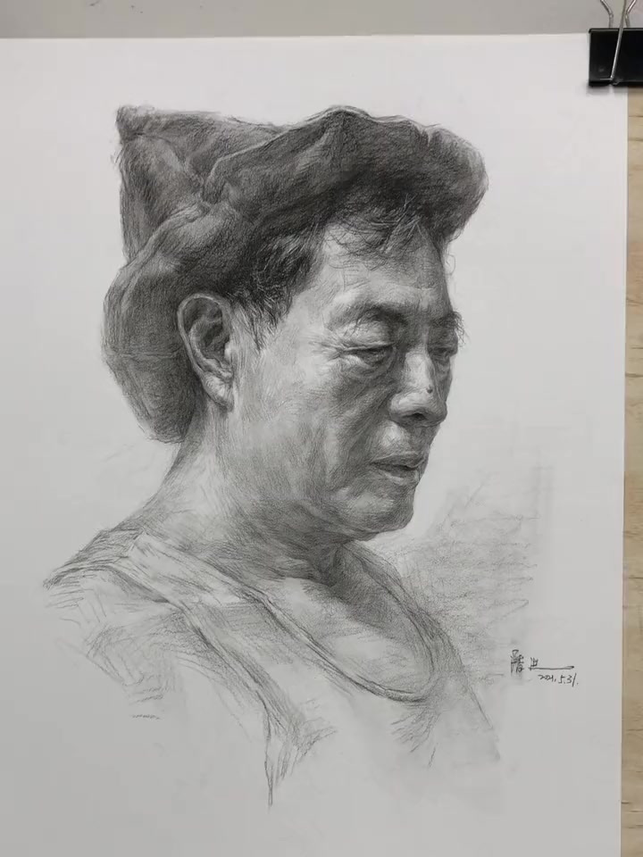 美术生,素描头像,美术艺考,画画,艺术教育,联考,素描