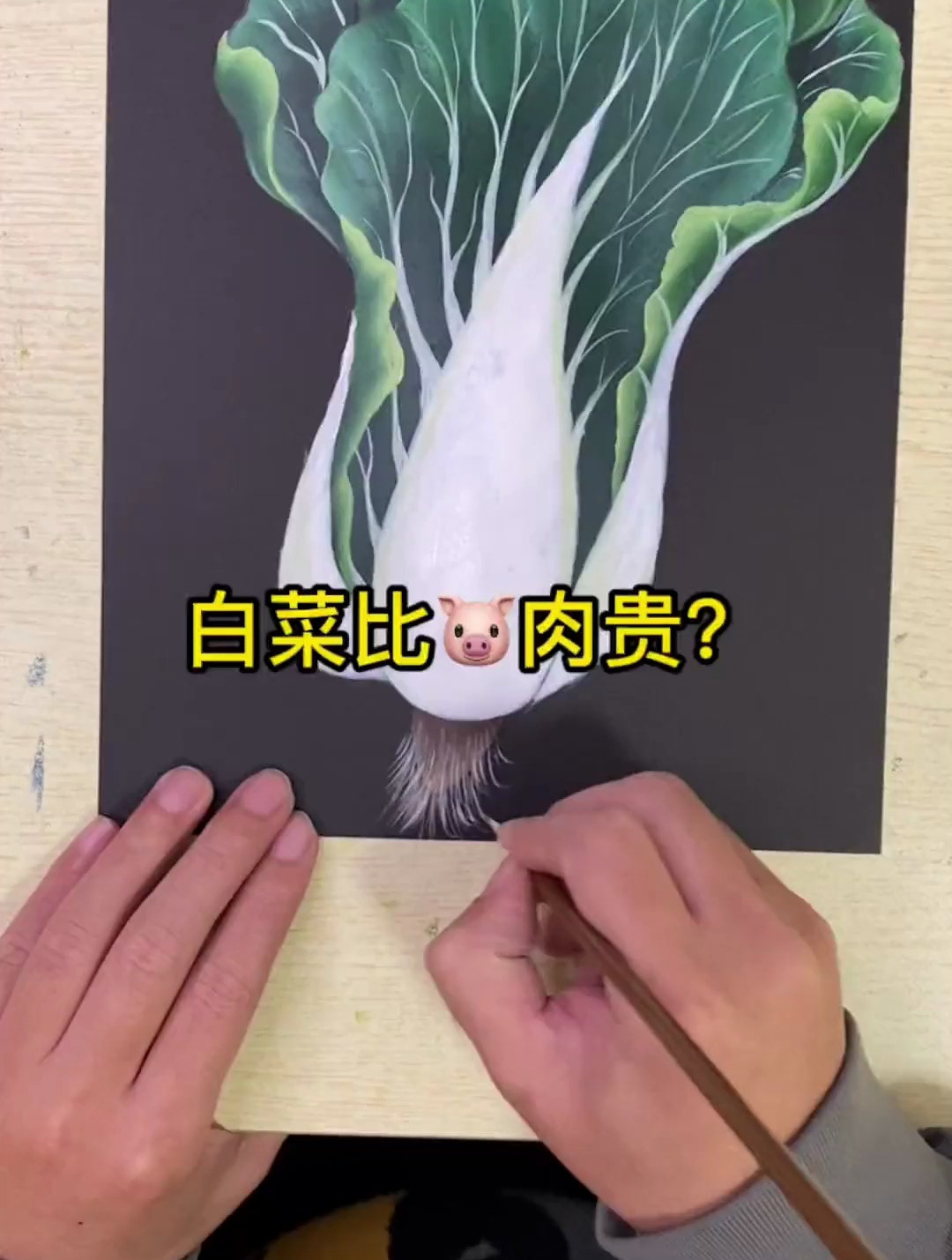 彩绘艺术白菜