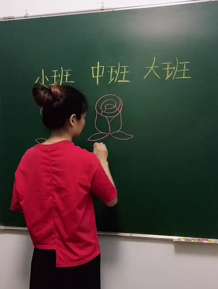 儿童简笔画:不同年级怎么画花朵,你是几年级的画法呢