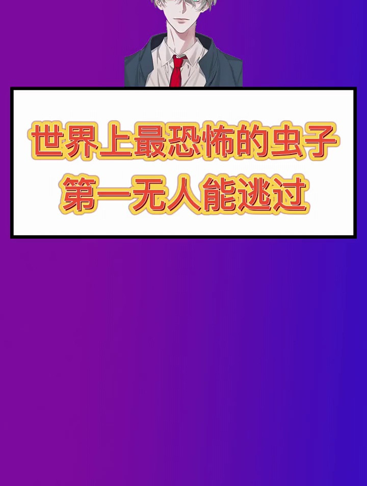 世界上最恐怖的虫子第一无人能逃过