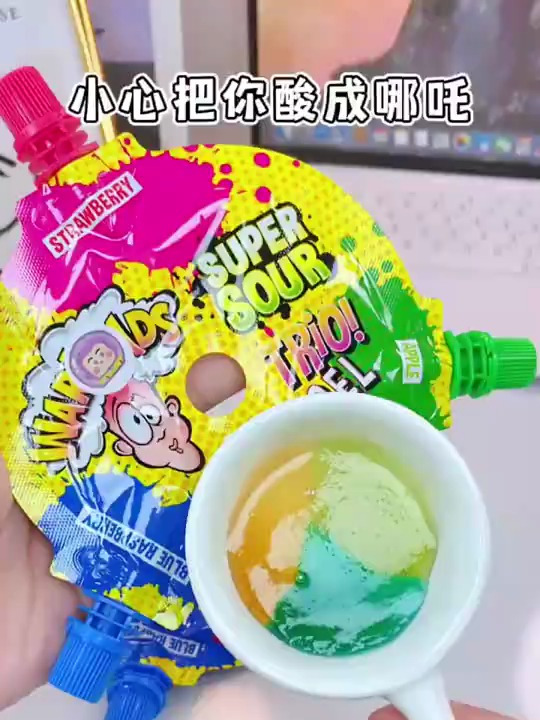 哦莫!什么品种的糖啊!居然要我蘸粉吃!?
