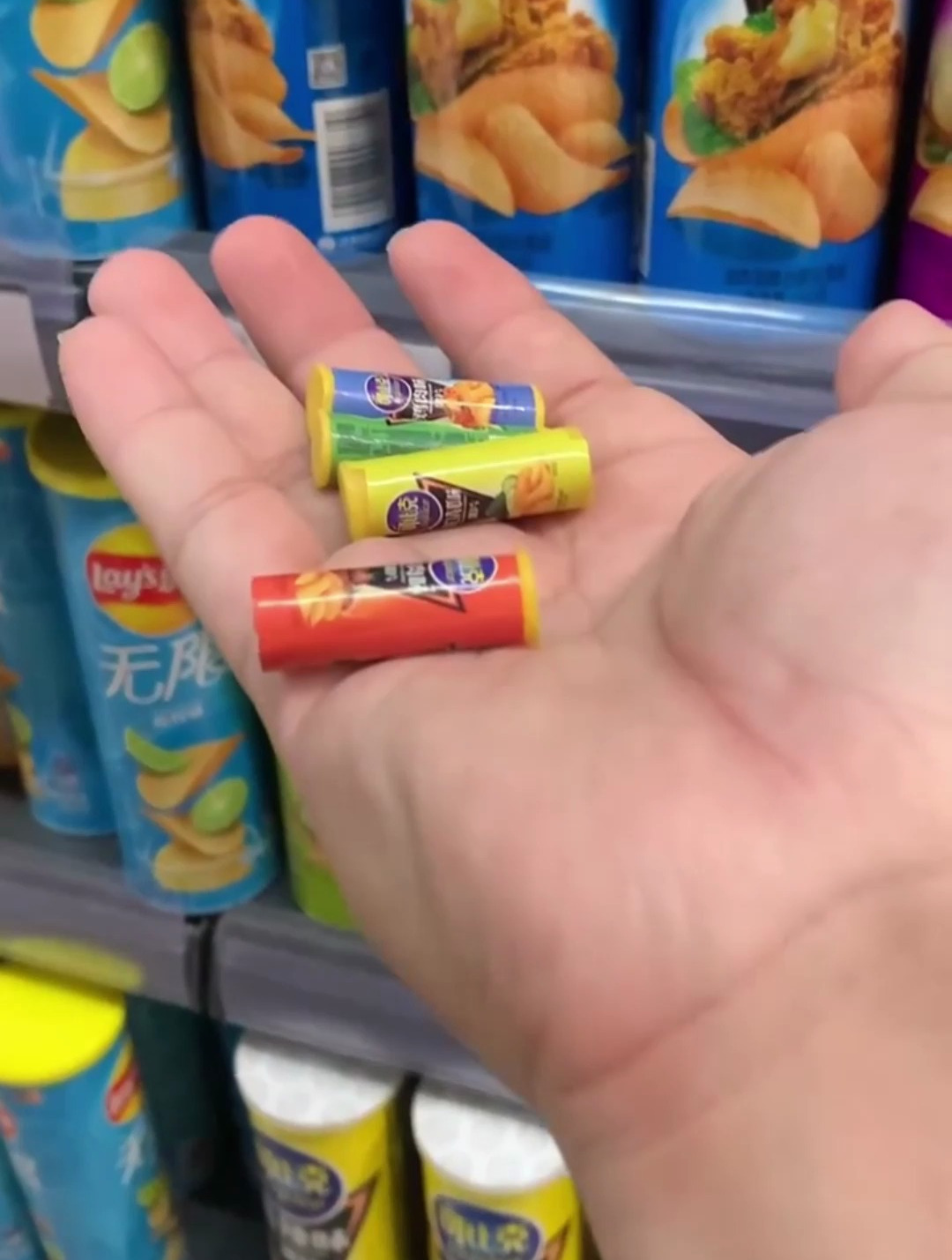 迷你厨房最小可比克薯片