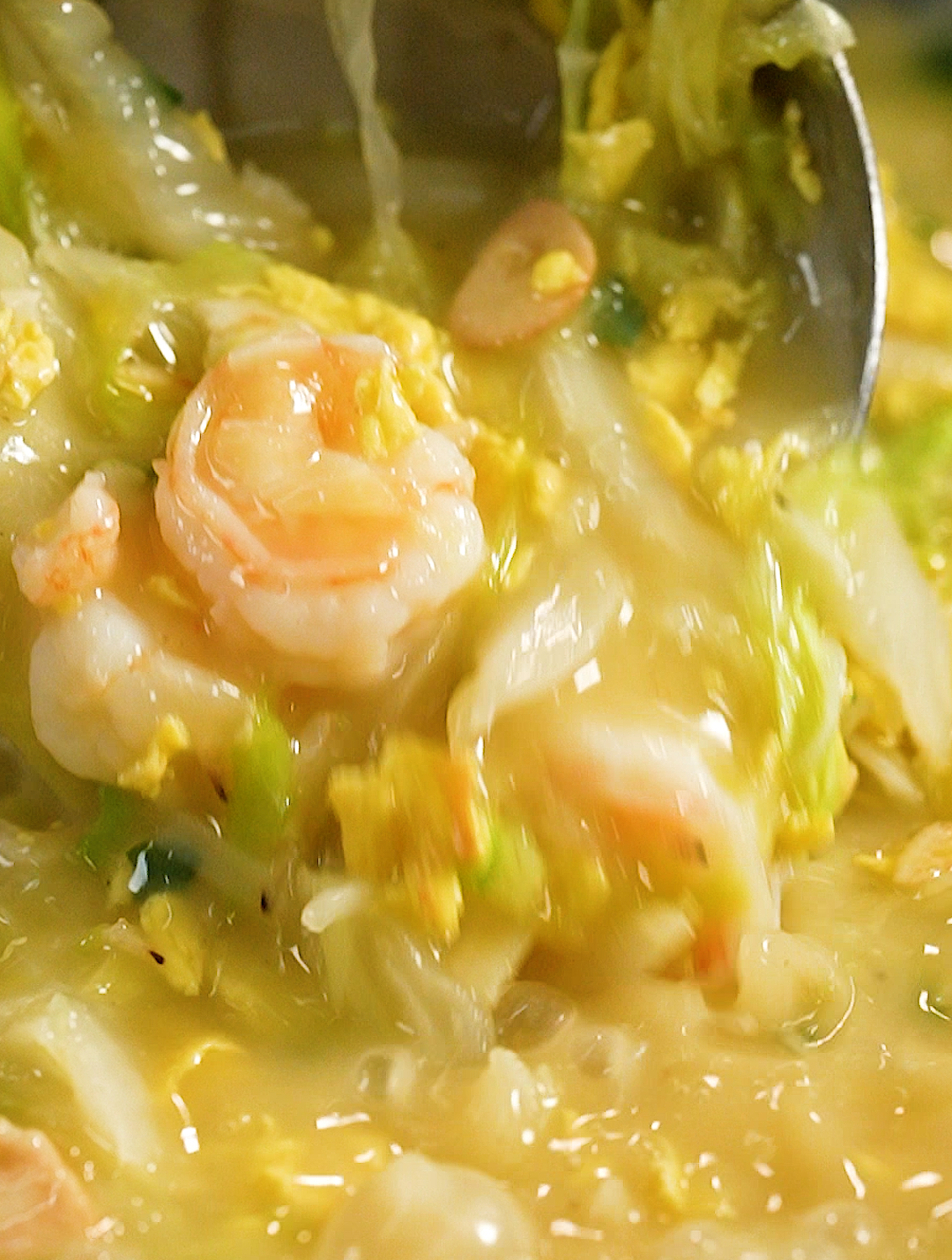 烂糊白菜太香了!只要60s,一口回味童年味道!