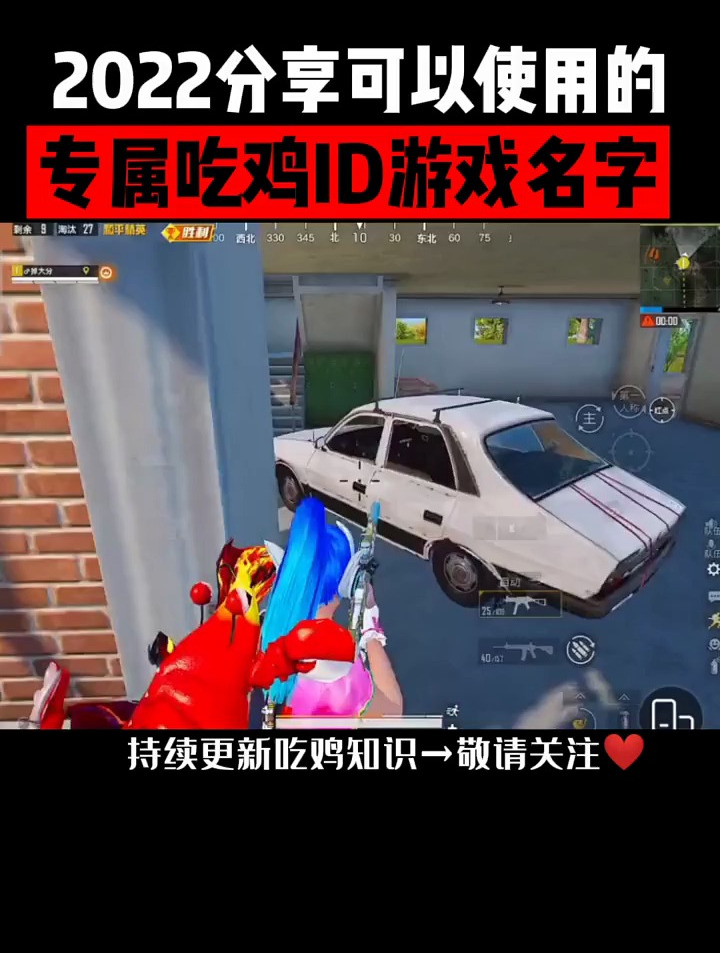 专属吃鸡id游戏名字