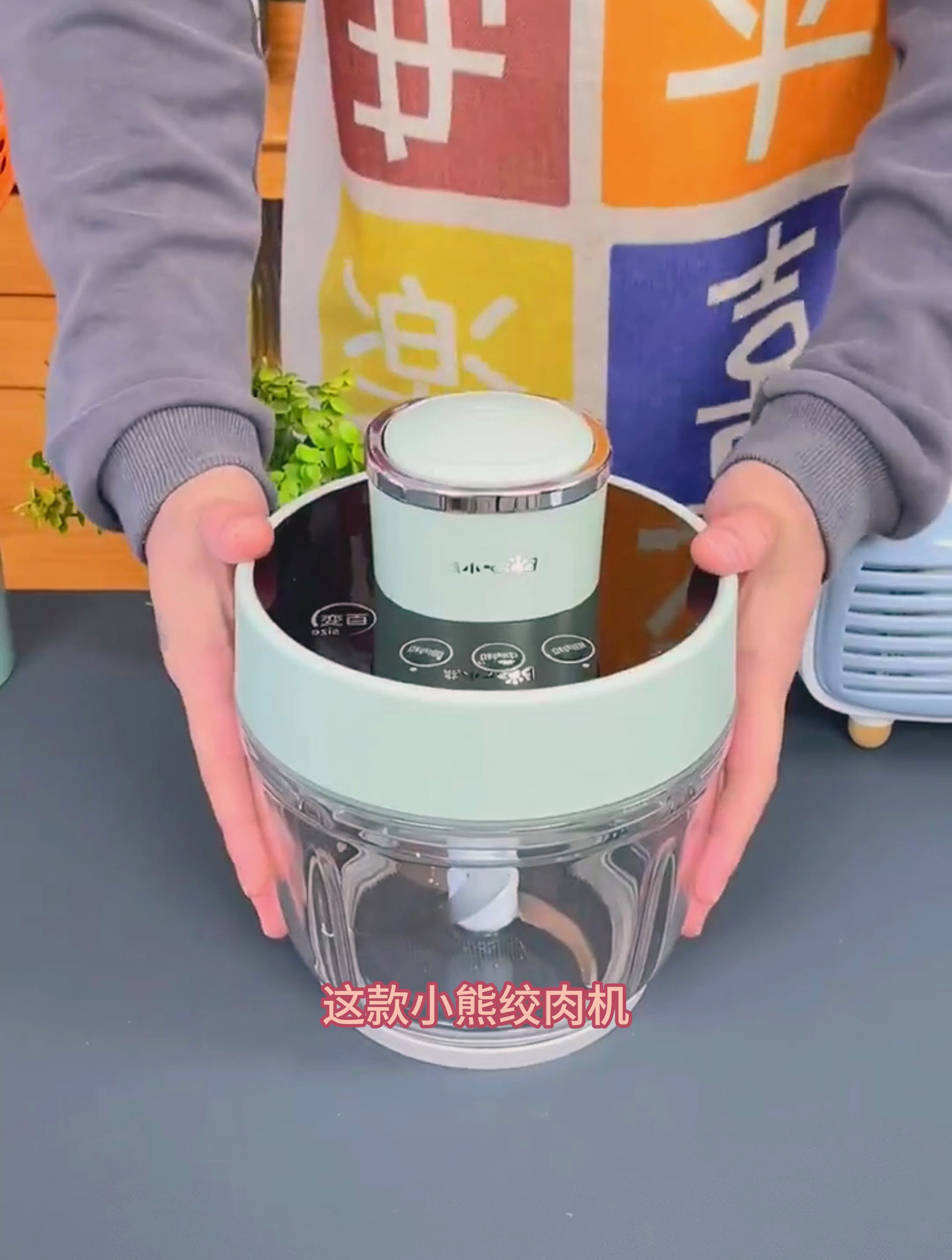 小熊(Bear)绞肉机家用 绞馅机 碎肉机
