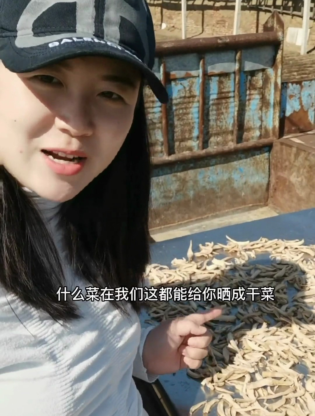 芥菜旮瘩最终还是晒干了在东北吃不了都可以晒成干菜你们吃过吗?
