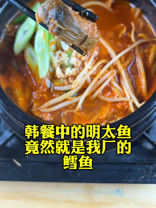 韩式辣炖明太鱼汤 鲜掉眉毛