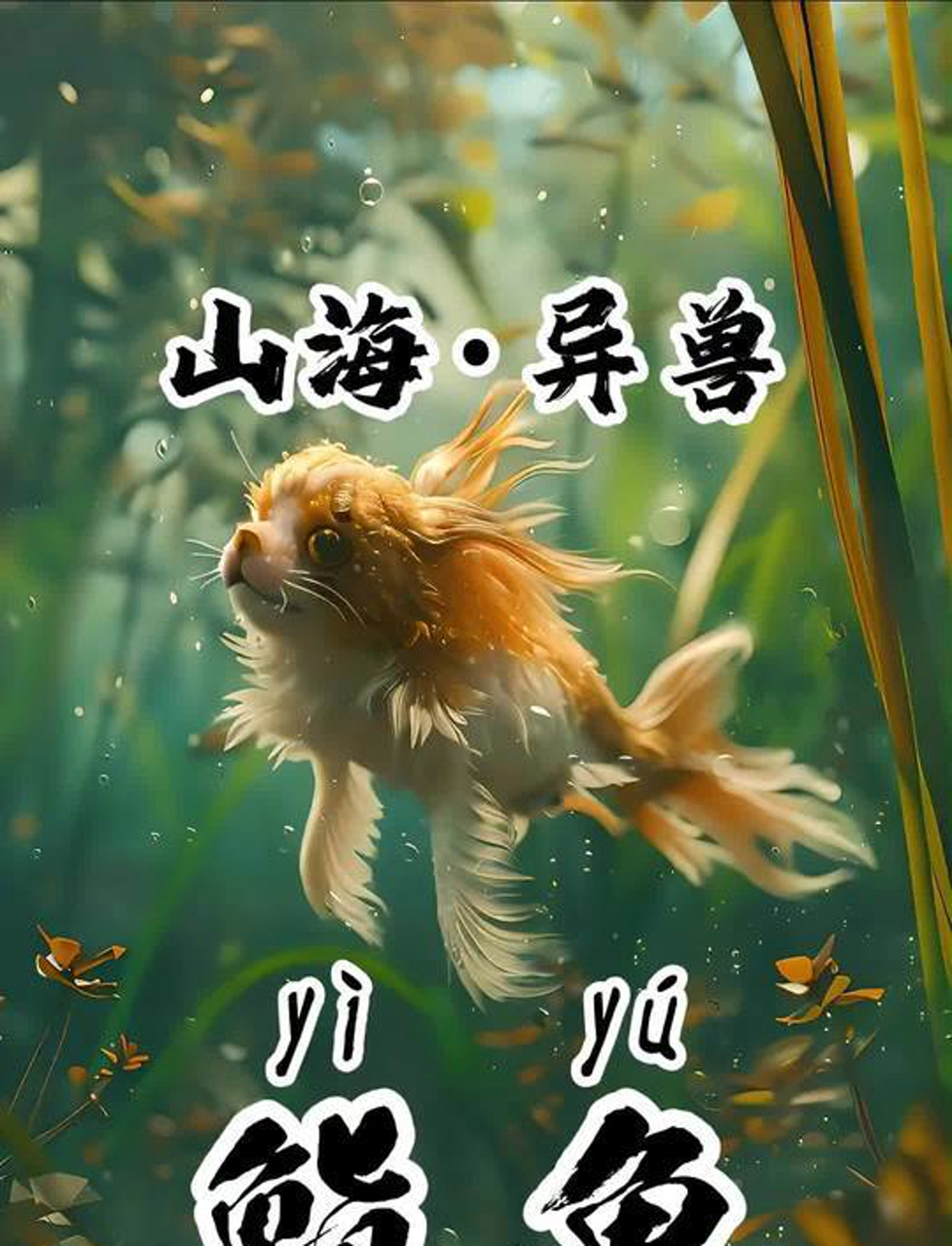 山海经里的奇兽鮨鱼,长得像鱼头却像狗,叫声像婴儿《山海经·北山经》里说:北岳山上,诸怀河发