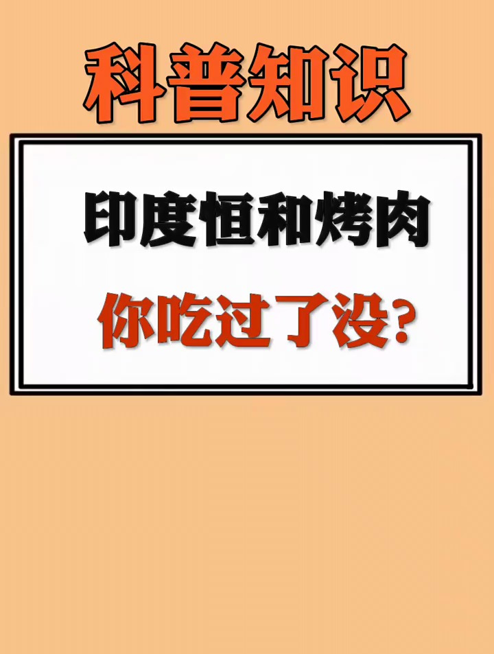 印度恒河烤肉,你吃过吗