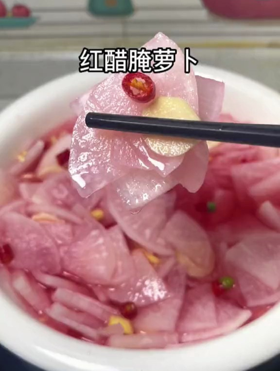 2小时就能吃的泡萝卜,简单易学,又脆又好吃 泡萝卜
