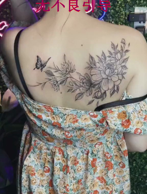 满背的纹身你觉得怎么样