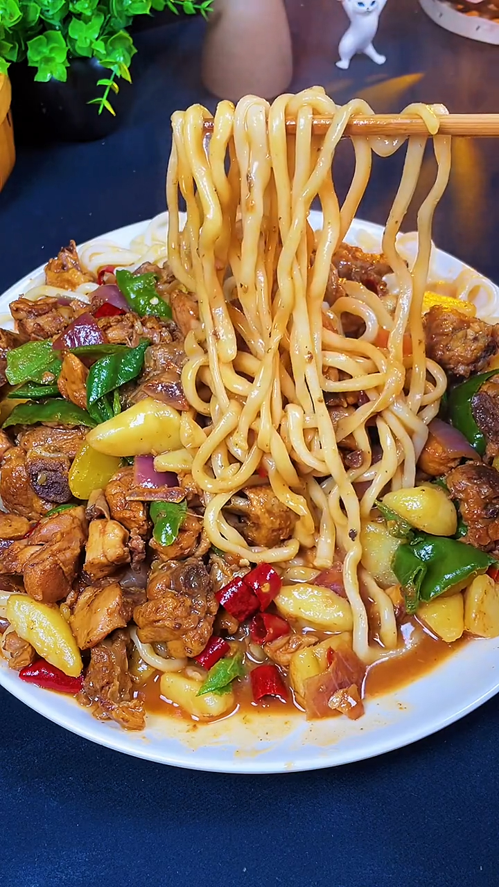 有没有喜欢吃盖浇面的?