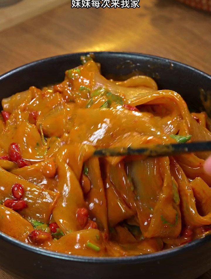 教你做好吃的凉拌宽粉